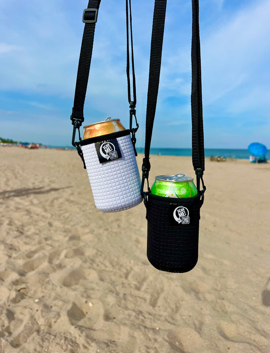 Regular Can Cooler With Strap - Koozie